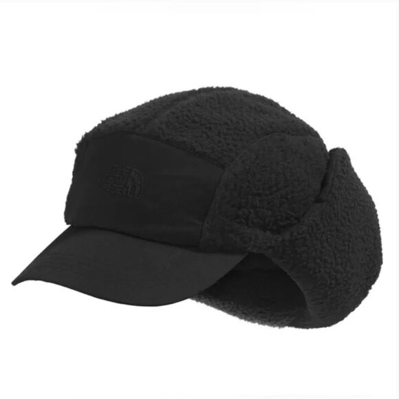 THE NORTH FACE NWT Unisex Fleece Pull on Cragmont Winter hat black ONLY size S/M - Picture 4 of 11